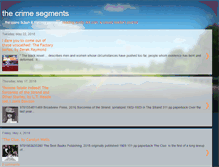 Tablet Screenshot of crimesegments.com